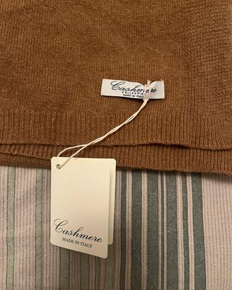 Maxi sciarpa marrone