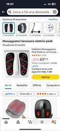 Massaggiatore elettrico piedi con funzione calore