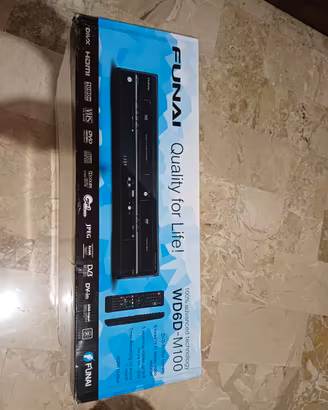 lettore vhs dvd funai 