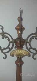 ATTACCAPANNI/APPENDINO LEGNO STILE LIBERTY