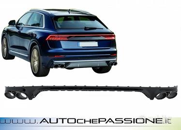 Estrattore posteriore Audi Q8 S-line 2018> black