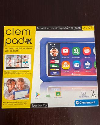 Tablet bambini Clementoni Clem pad X