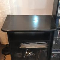 Mobile con rotelle per giradischi e vinili