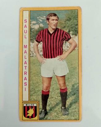 Milan figurina Panini 1969 70 Saul Malatrasi rara