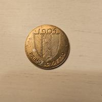 Moneta commemorativa scudetto Juventus