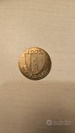 Moneta commemorativa scudetto Juventus