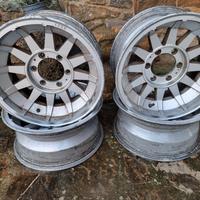 Cerchi in lega BWA 7X16 per fuoristrada.