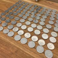 100 monete da 100 lire FAO 1979