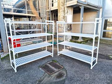 2 scaffalature per celle usate