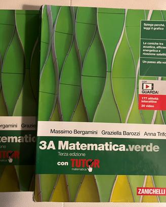 Libro Matematica Verde Terza Edizione