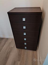 Cassettiera 66x46x120 in legno