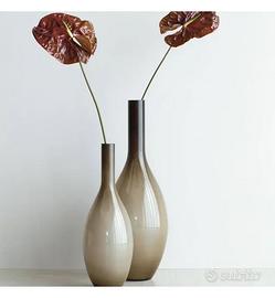 Vaso Beauty Leonardo in vetro bianco