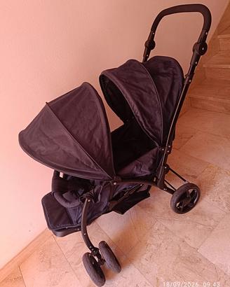 passeggino gemellare 