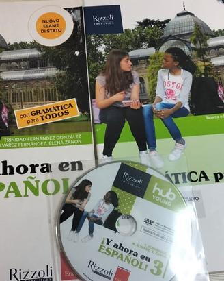 Libro terza media spagnolo  Y AHORA ESPANOL