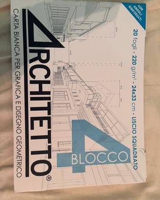 Album Disegno Tecnico "Architetto 4" - Favini