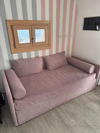 2 letti singoli divano