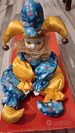 Giullare in porcellana decorativo