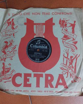 vinile 78 giri   anno 50
