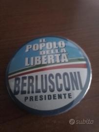 Spilletta Popolo della Libertà - Berlusconi Presid
