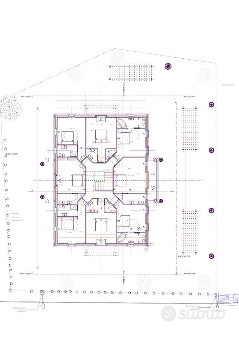 Terreno con permessi edilizi progetti costruttivi - Vista 5