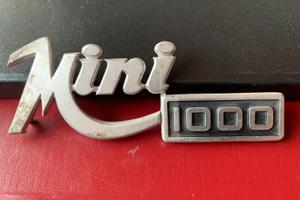 Innocenti Mini  1000 : Logo in metallo