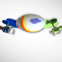 Plafoniera per cameretta bambini