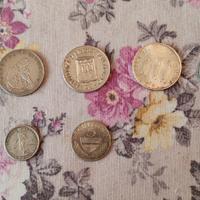 moneta d'argento varie. 