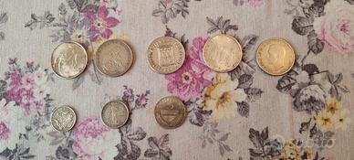 moneta d'argento varie. 