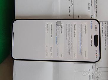 iPhone 15 Pro Max grigio 256 Gb