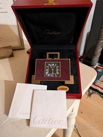 Cartier 2749 orologio sveglia da tavolo