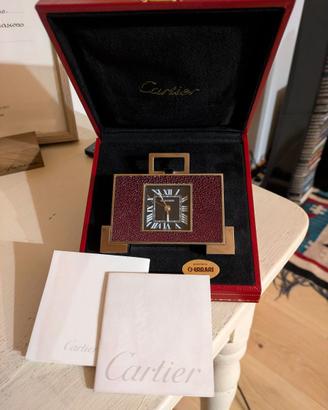 Cartier 2749 orologio sveglia da tavolo