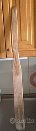 Mestolo lungo legno polenta 