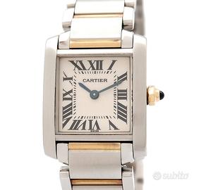 Cartier Tank Francese Lady  2384 Acc/Oro Quartz