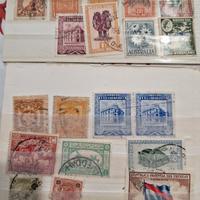 19 francobolli europa mondo antichi 