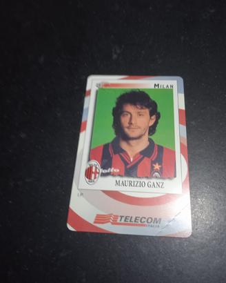 Carta telefonica rara di Maurizio Ganz