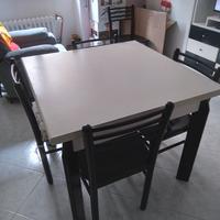 camera da pranzo completa