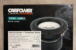 Kit car audio completo sub + ampli Soundstream