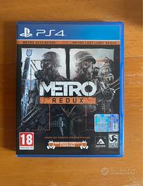 Metro Redux ps4 come nuovo