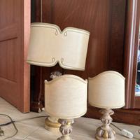 Tris lampade camera da letto