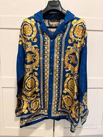 Camicia in seta pura Versace