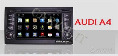 AUTORADIO CARTABLET AUDI A4 ANDROID CARPLAY APPLE