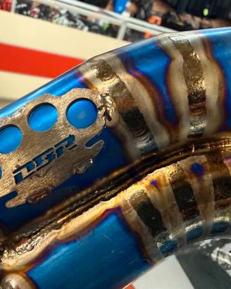 Collettore Artigianale Titanio DBR + Scarico FMF F