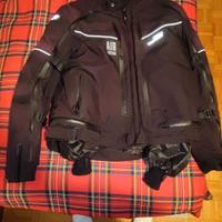 Giacca e pantaloni moto 3 strati