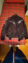 Giacca e pantaloni moto 3 strati