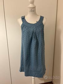 Vestito di cotone color carta da zuccheri