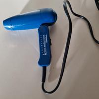 Asciugacapelli da viaggio blu