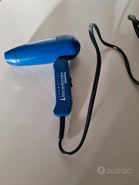 Asciugacapelli da viaggio blu