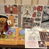 Grande lotto misto oggetti Londra, Harrods e Tudor