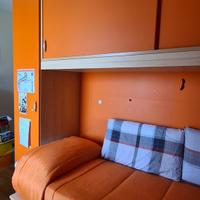 Ponte letto + libreria