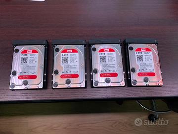 N2 HARD DISK 3,5 WD RED NASWARE 2 TB